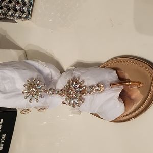 Bella Luna jeweled sandal